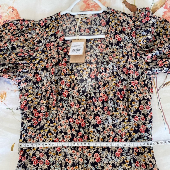 BNWT Sessun Silk Dress M - Picture 10 of 12